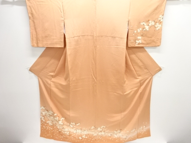 JAPANESE KIMONO / HOMONGI / EMBROIDERY / SAKURA